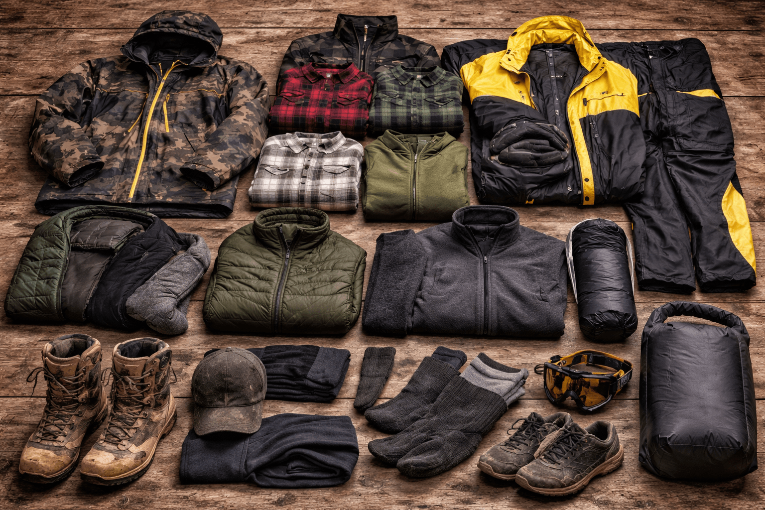 Weather layers packed for changing conditions at Wildcat Off-Road Park