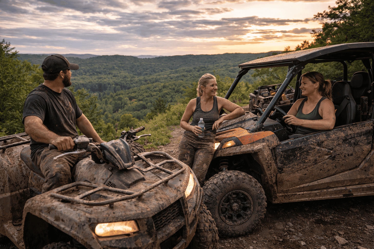 Wildcat Off-Road Park Beginner Guide hero image with off-road riders in Kentucky