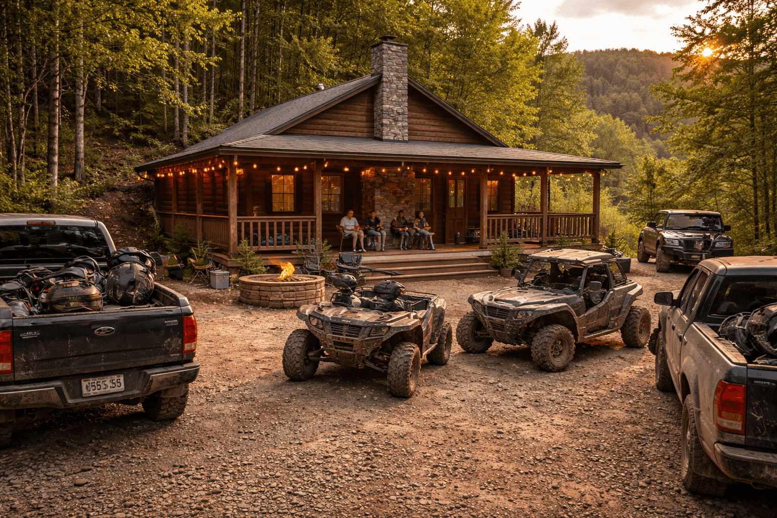 Comfortable beginner-friendly lodging near Wildcat Off-Road Park