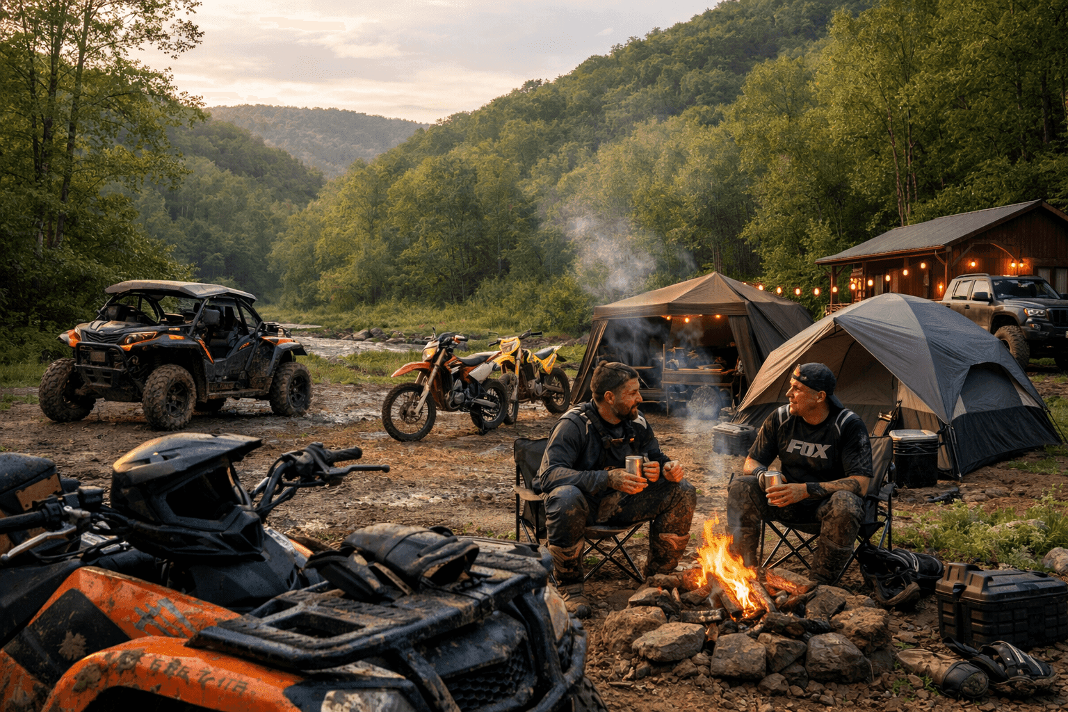The Ultimate Wildcat Off-Road Park Trip Planning Guide hero image with off-road riders in Kentucky