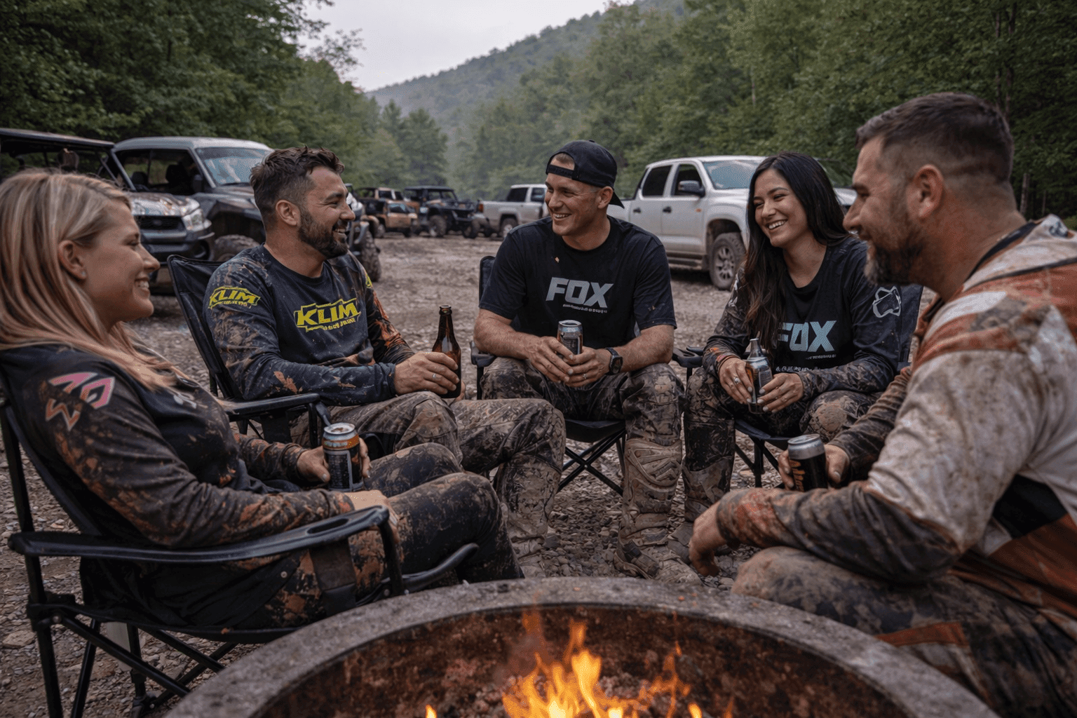Off-road riders talking about returning to Wildcat for another trip